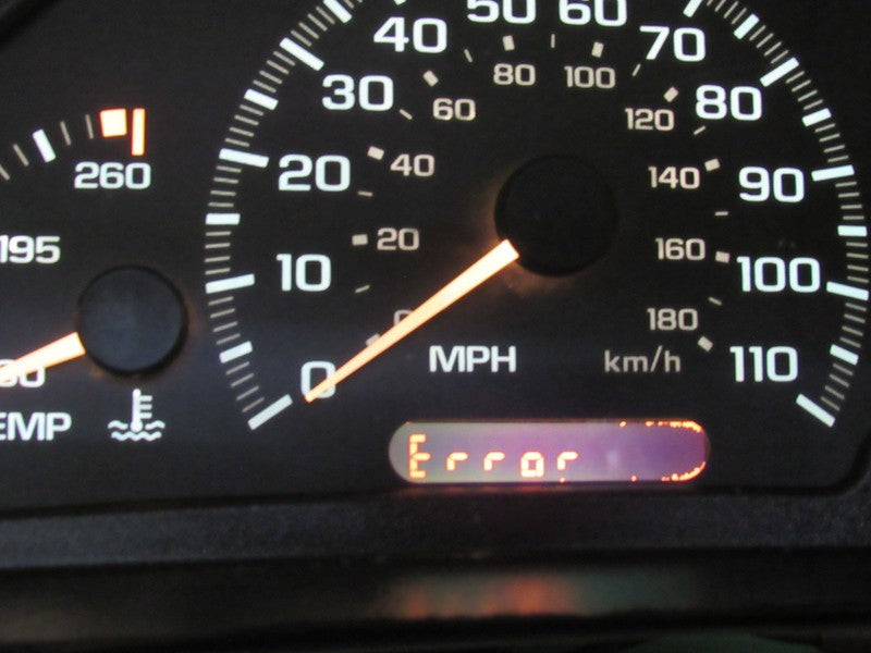 16256841 CHEVY CAVALIER GAUGE CLUSTER INSTRUMENT SPEEDOMETER TACH TEST