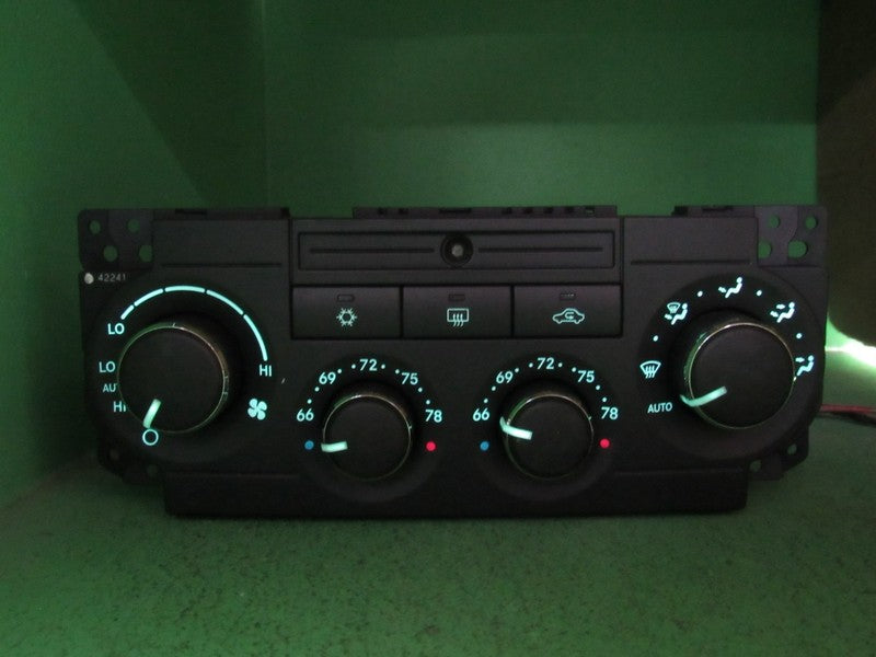 05-07 COMMANDER GRAND CHEROKEE A/C AUTO DIGITAL CLIMATE TEMP CONTROL R