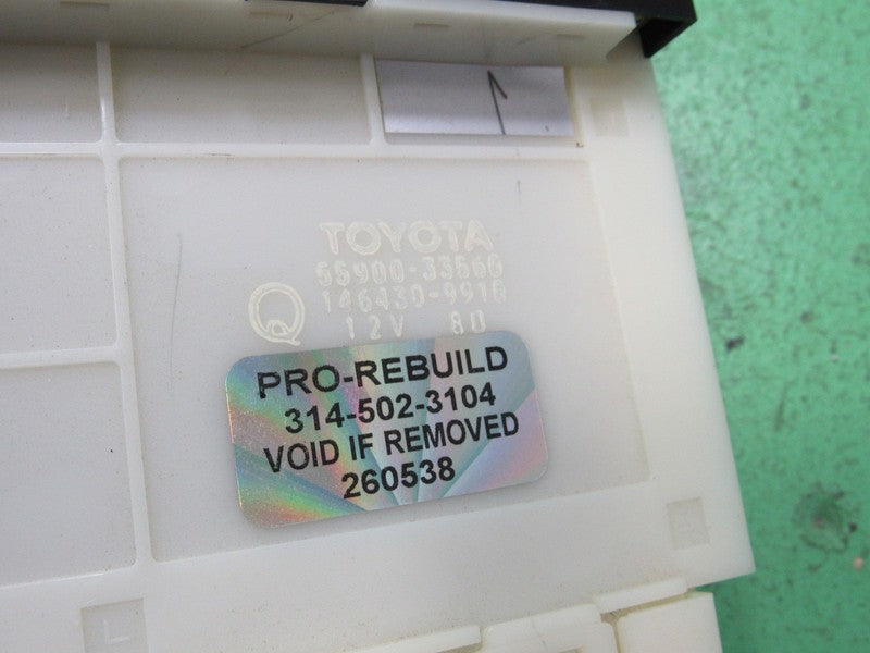 99-03 TOYOTA CAMRY SOLARA DIGITAL CLIMATE HEATER CONTROL 55900-33560 R