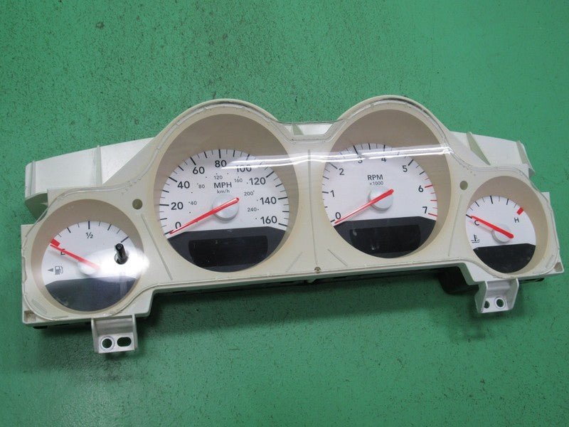 06 MAGNUM CHARGER 160MPH INSTRUMENT GAUGE CLUSTER SPEEDO TACH MILEAGE 