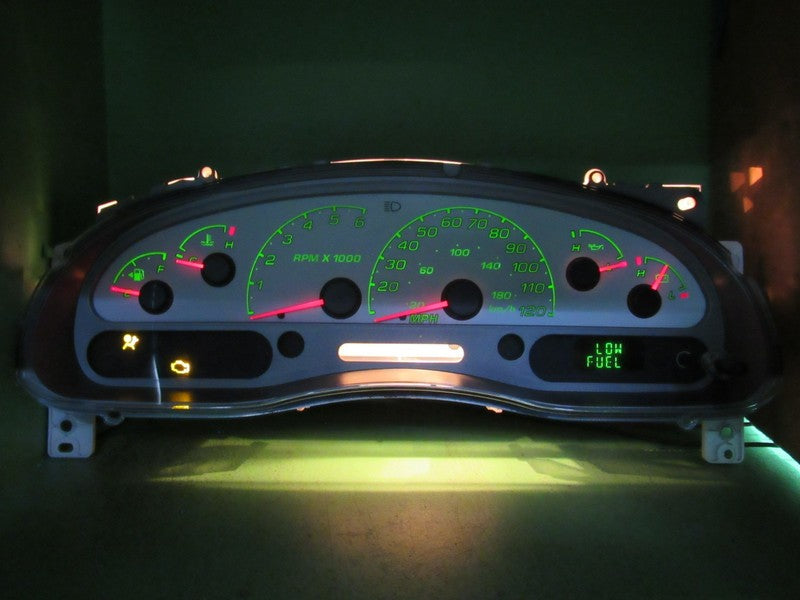 04-05 EXPLORER SPORT TRAC INSTRUMENT GAUGE CLUSTER GAUGES SPEEDO TACH 