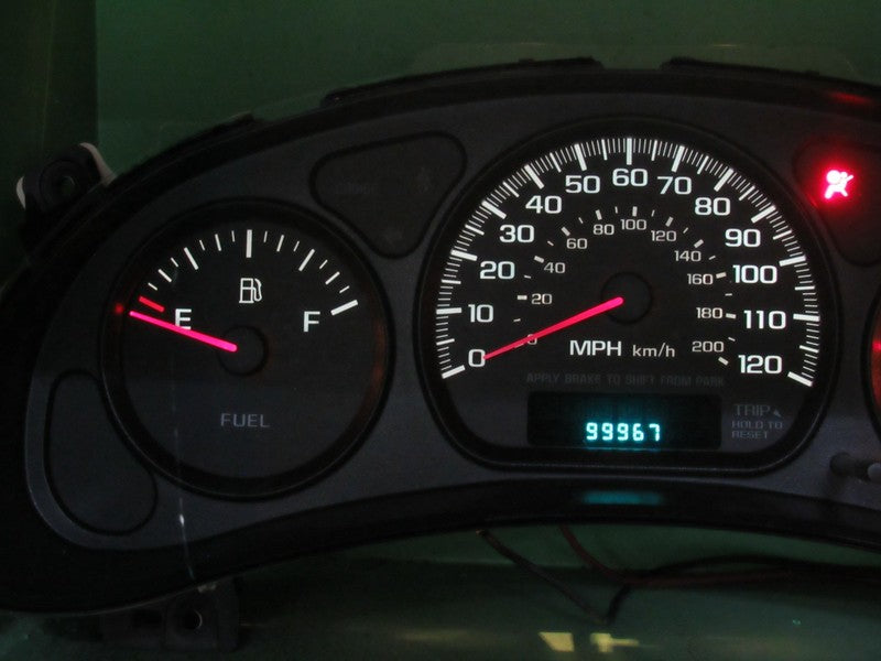00-05 CHEVROLET IMPALA INSTRUMENT GAUGE CLUSTER SPEEDOMETER MILEAGE PR