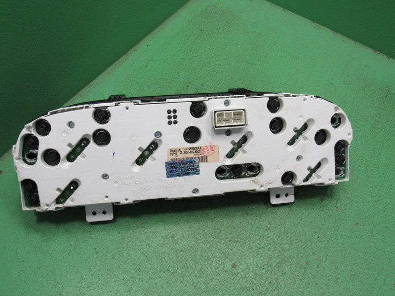 02-04 JEEP GRAND CHEROKEE WJ INSTRUMENT GAUGE CLUSTER MILEAGE PROG REB