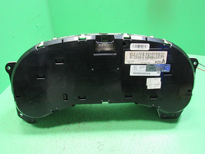03-05 SILVERADO SIERRA TAHOE INSTRUMENT GAUGE CLUSTER MILEAGE PROG REB