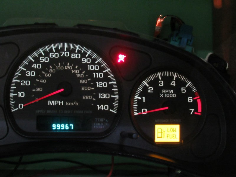 00-05 MONTE CARLO SS INSTRUMENT GAUGE CLUSTER SPEEDO TACH MILEAGE PROG