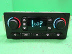 15195568 HUMMER H2 A/C DIGITAL CLIMATE TEMPERATURE HEATER CONTROL LED 