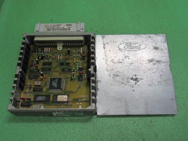 BAN1 95 F250 F350 5.8L ECU ECM PCM ENGINE COMPUTER F5TF-12A650-PB REBU