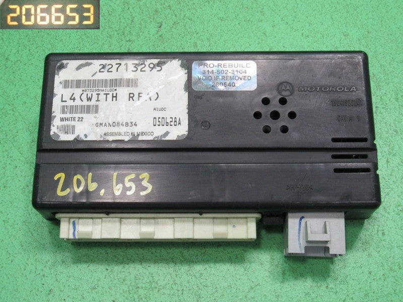 22713295 2003 SATURN L200 BCM BODY CONTROL MODULE TESTED 206K MILES VE