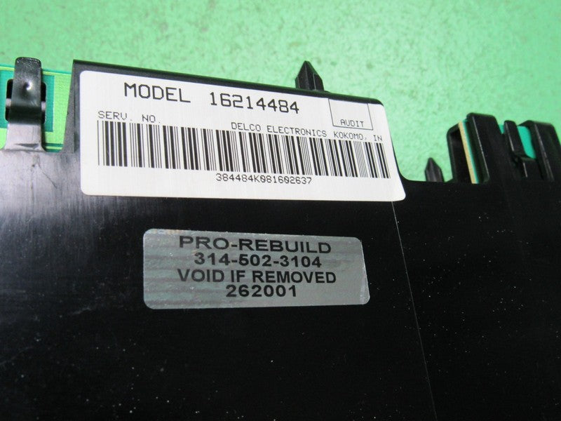 16214484 95-99 LESABRE 95-96 PARK AVE AC DIGITAL CLIMATE TEMP CONTROL 