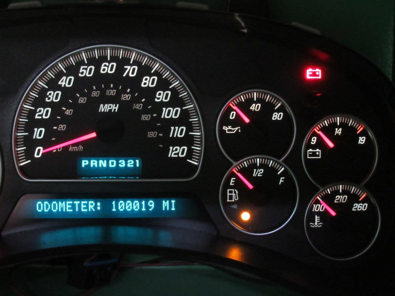 02-04 GMC ENVOY INSTRUMENT GAUGE CLUSTER SPEEDOMETER MILEAGE PROG REBU
