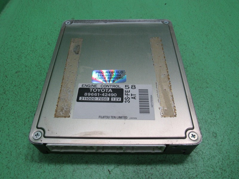 89661-42490 99-00 TOYOTA RAV4 AT ECU ECM PCM ENGINE COMPUTER CONTROL R