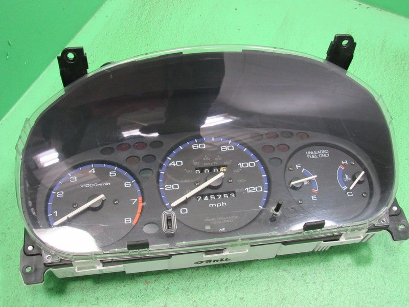 96-00 HONDA CIVIC MT INSTRUMENT GAUGE CLUSTER SPEEDO TACH 245K TESTED 