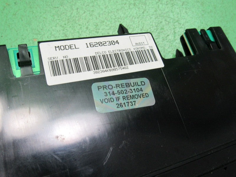 16202304 97-05 BUICK PARK AVE AC DIGITAL CLIMATE TEMPERATURE CONTROL R