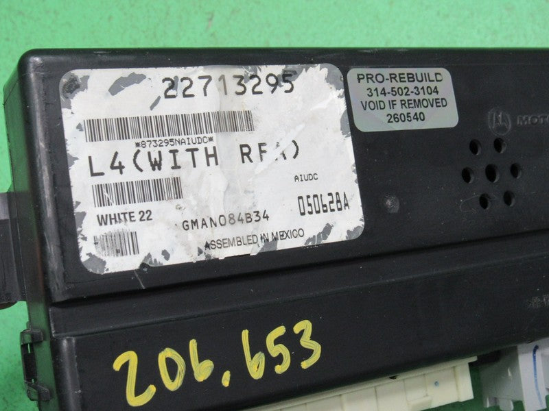 22713295 2003 SATURN L200 BCM BODY CONTROL MODULE TESTED 206K MILES VE