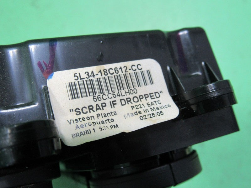 04-05 FORD F150 EATC AUTOMATIC CLIMATE HEATER CONTROL 5L34-18C612-CC R