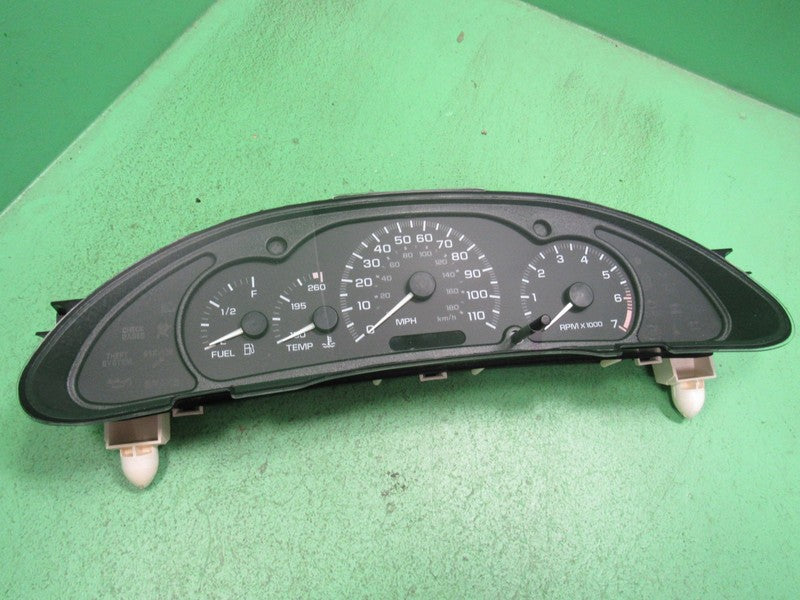 16256841 CHEVY CAVALIER GAUGE CLUSTER INSTRUMENT SPEEDOMETER TACH TEST
