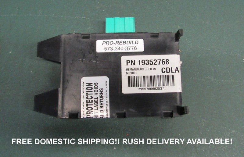 CHEVY SILVERADO K1500 TAHOE C1500 TRUCK ANTI-THEFT PASSLOCK VATS MODUL