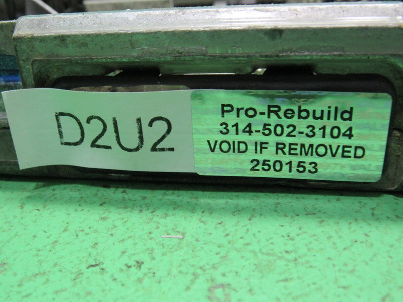 D2U2 FORD RANGER 2.3L MT ECU ECM PCM ENGINE COMPUTER F27F-12A650-GC RE