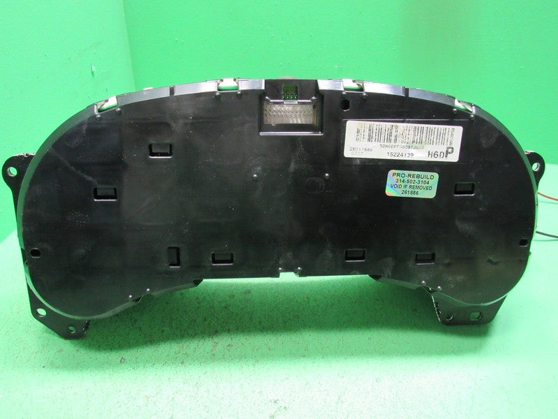 05 GMC YUKON DENALI INSTRUMENT GAUGE CLUSTER SPEEDO MILEAGE PROG REBUI