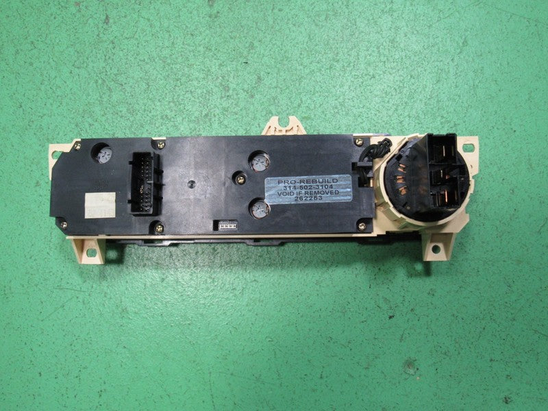 01-02 HONDA ACCORD MANUAL AC HEATER CLIMATE TEMPERTURE CONTROL REBUILT