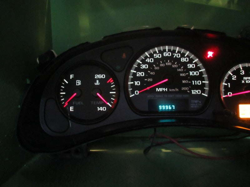 00-05 IMPALA MONTE CARLO INSTRUMENT GAUGE CLUSTER SPEEDO TACH MILEAGE 