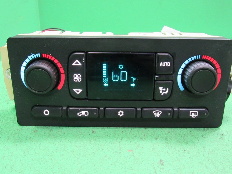 15855848 TAHOE ESCALADE SILVERADO AC DIGITAL CLIMATE TEMP CONTROL LED 