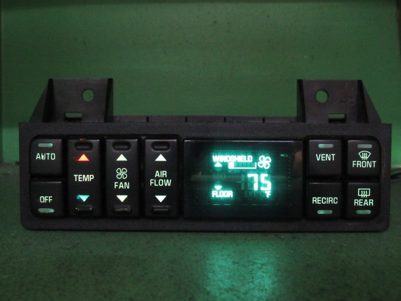 16214484 95-99 LESABRE 95-96 PARK AVE AC DIGITAL CLIMATE TEMP CONTROL 