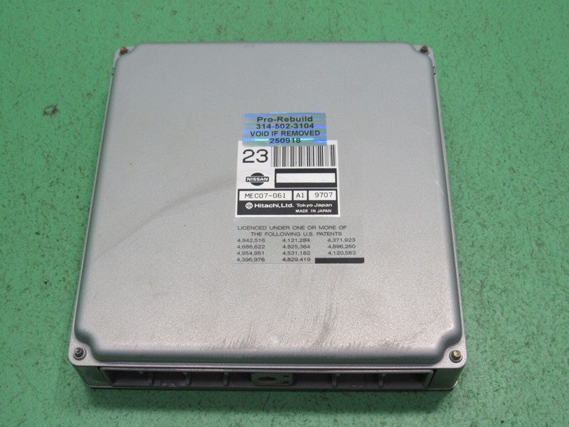MEC07-061 A1 99-00 PATHFINDER QX4 AT ECU ECM PCM ENGINE COMPUTER REBUI