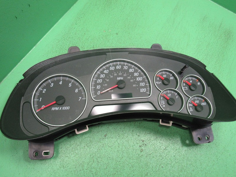 05 GMC ENVOY INSTRUMENT GAUGE CLUSTER SPEEDOMETER MILEAGE PROG REBUILT