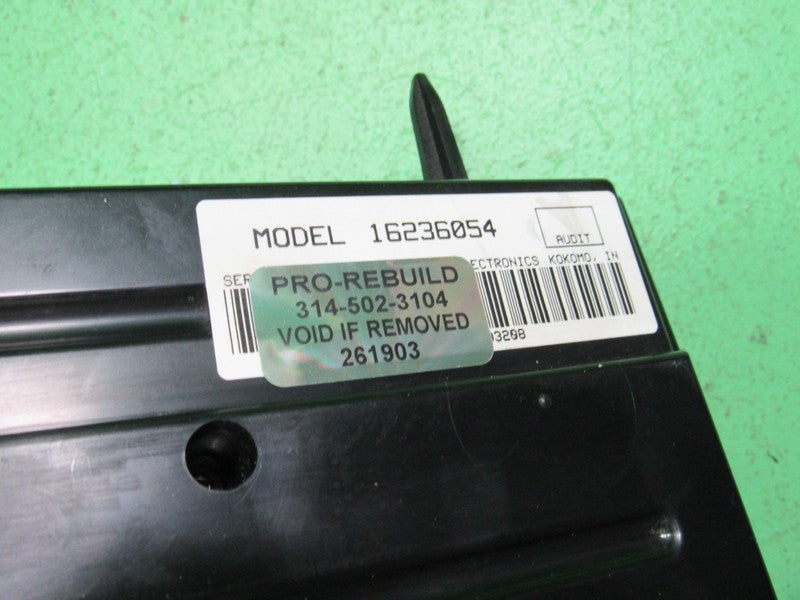 16236054 00-05 BUICK LESABRE AC DIGITAL HEATER CLIMATE TEMP CONTROL RE