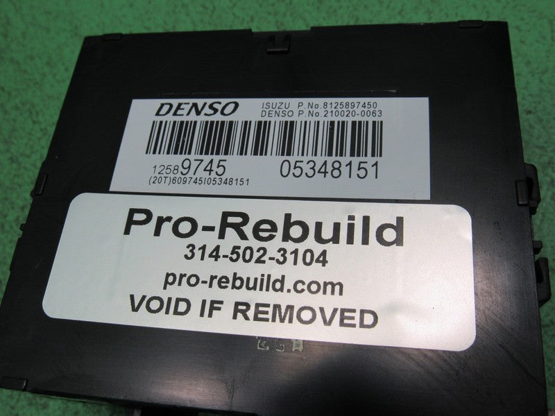 04-12 COLORADO CANYON 4X4 TCCM TRANSFER CASE CONTROL MODULE REBUILT