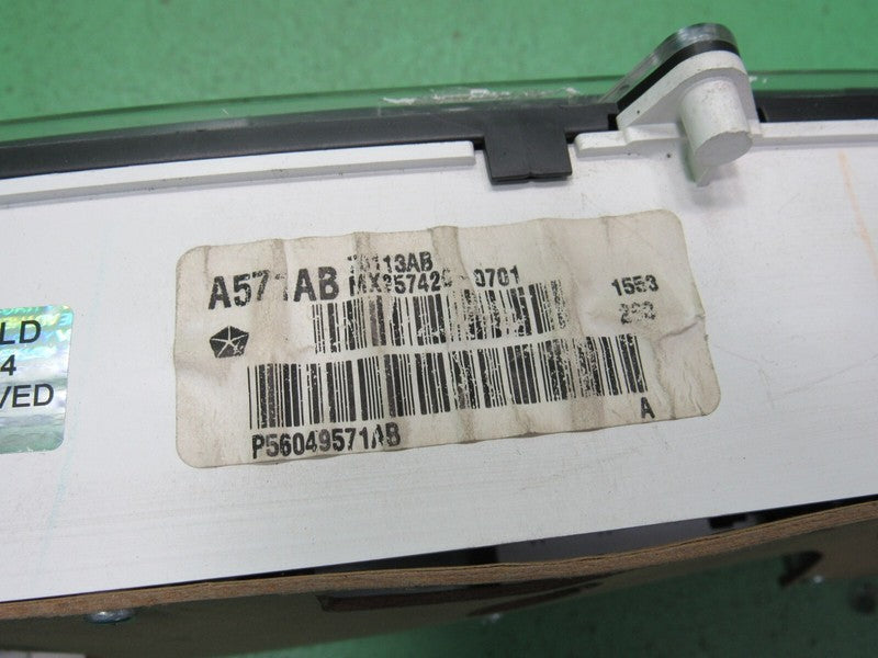 03 DODGE DURANGO MPH INSTRUMENT GAUGE CLUSTER SPEEDO TACH MILEAGE PROG