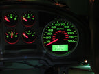 07-08 F150 FX4 SPORT INSTRUMENT GAUGE CLUSTER GAUGES SPEEDO TACH MILEA