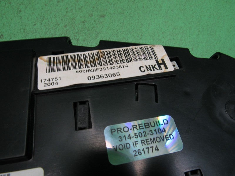 99-02 SIERRA SILVERADO HD INSTRUMENT GAUGE CLUSTER SPEEDO TACH MILEAGE