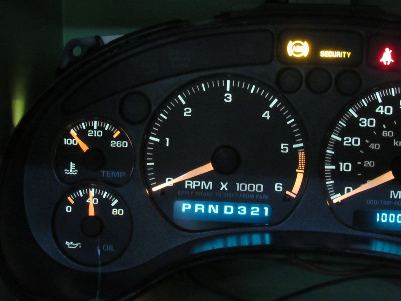 01-04 BLAZER S-10 SONOMA INSTRUMENT GAUGE CLUSTER SPEEDO TACH MILEAGE 