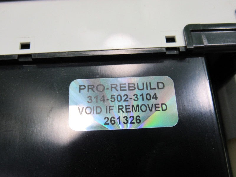 88650-35120 01-02 TOYOTA 4RUNNER MANUAL HEATER AC CLIMATE CONTROL REBU