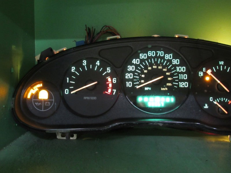 99-04 BUICK REGAL INSTRUMENT GAUGE CLUSTER GAUGES SPEEDO TACH MILEAGE 