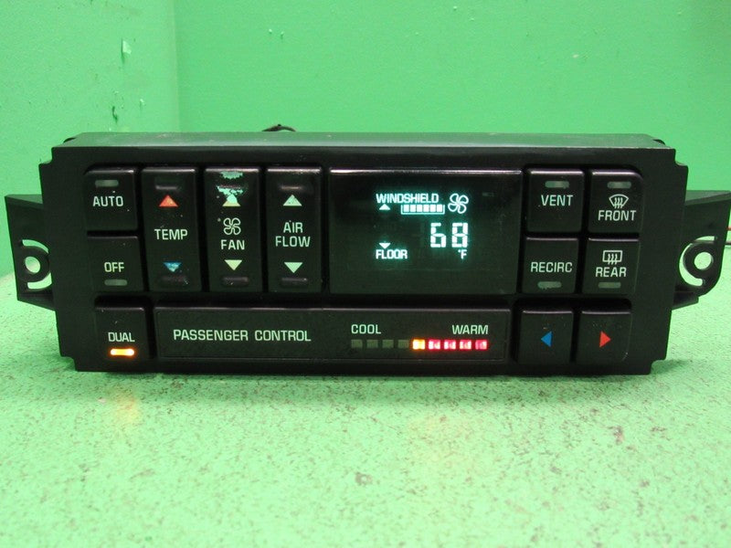 10435588 97-05 REGAL CENTURY A/C DIGITAL CLIMATE TEMP CONTROL REBUILT 
