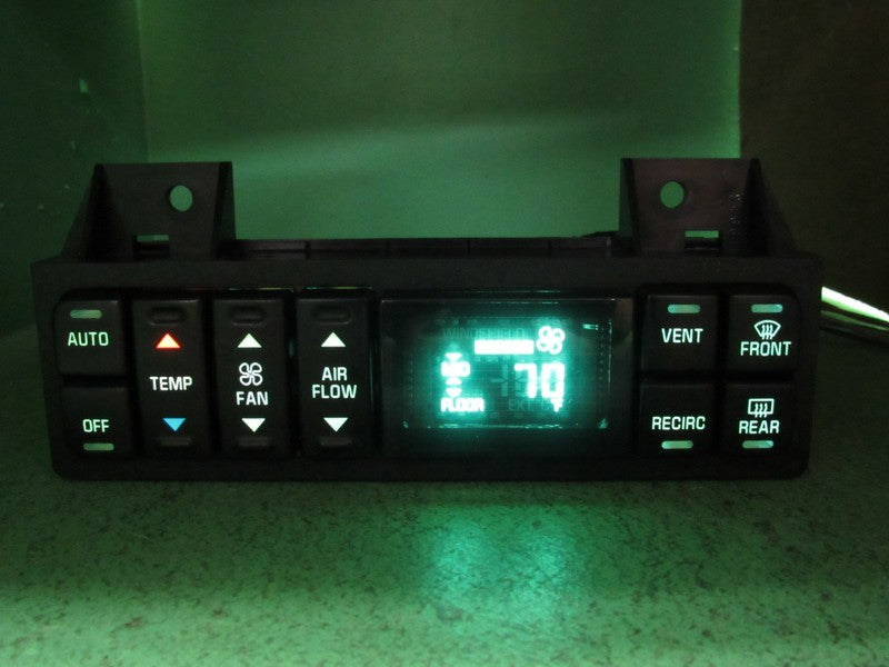 16214484 95-99 LESABRE 95-96 PARK AVE AC DIGITAL CLIMATE TEMP CONTROL 