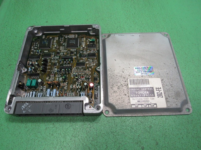 89661-04150 96 TACOMA 2.4L M/T ECU ECM PCM ENGINE COMPUTER CONTROL REB