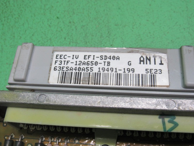 ANT1 93-95 Ford F150 I6 MT ECU ECM PCM ENGINE COMPUTER F3TF-12A650-TB 