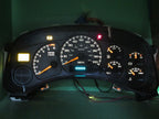 01-02 SIERRA SILVERADO MT INSTRUMENT GAUGE CLUSTER SPEEDO TACH MILEAGE