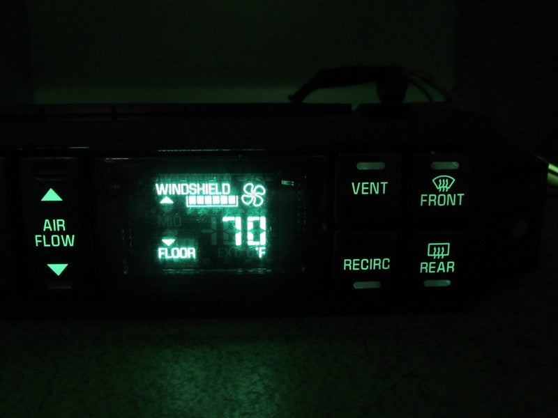 16202304 97-05 BUICK PARK AVE AC DIGITAL CLIMATE TEMPERATURE CONTROL R
