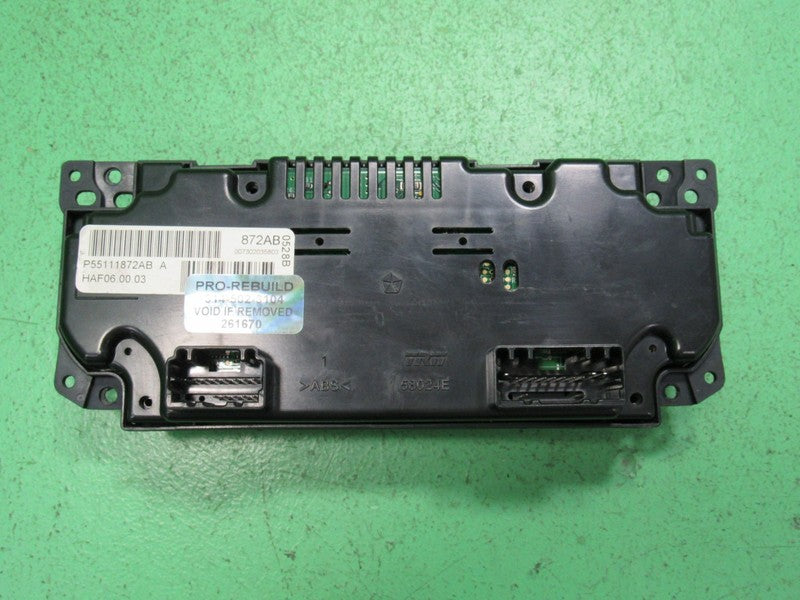 55111872AB 08-10 300 CHARGER MAGNUM HEATER A/C CLIMATE TEMP CONTROL RE
