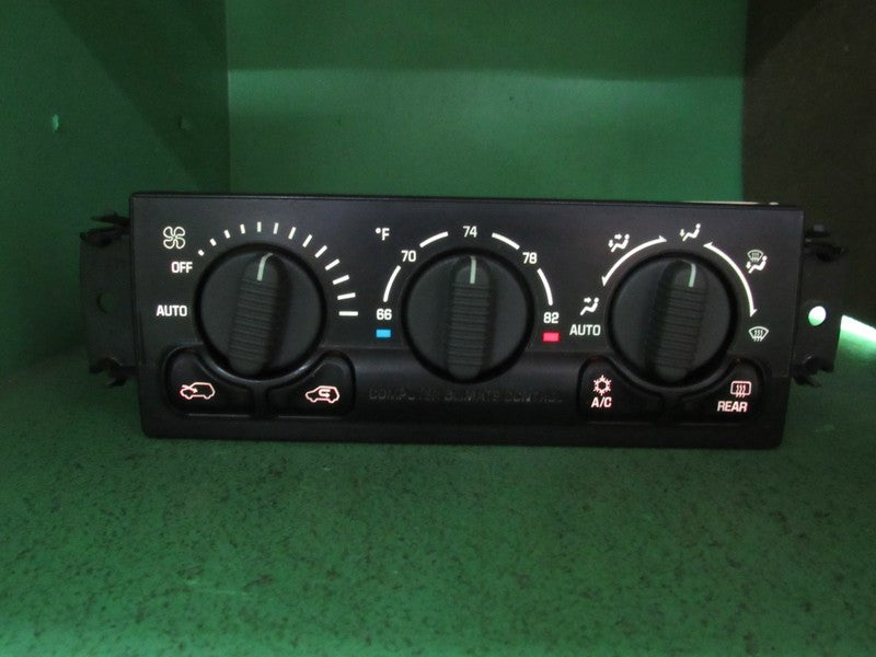15060162 00-02 TAHOE SILVERADO YUKON A/C AUTO CLIMATE TEMP CONTROL REB