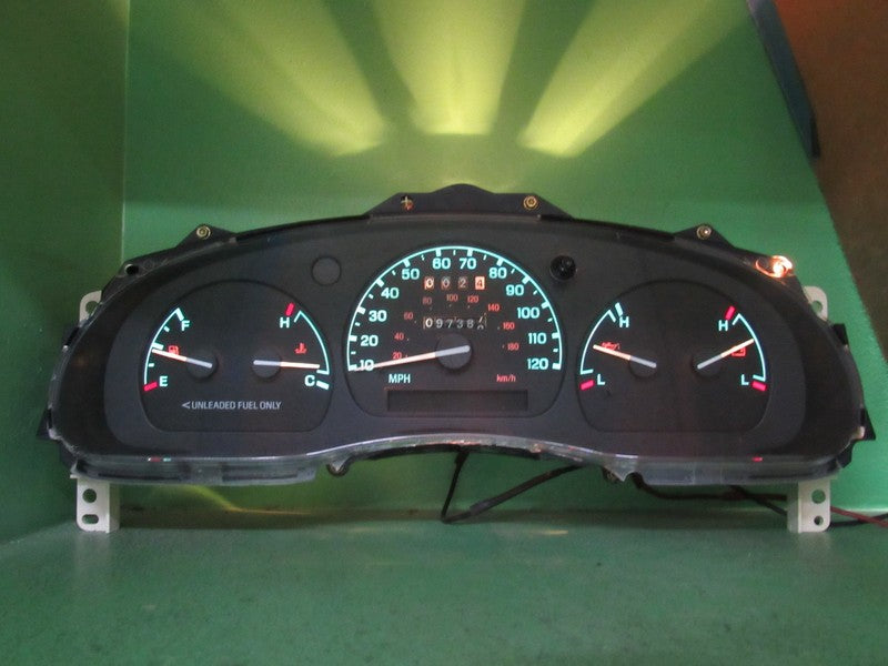 96-97 FORD RANGER INSTRUMENT GAUGE CLUSTER SPEEDOMETER 97K REBUILT 124