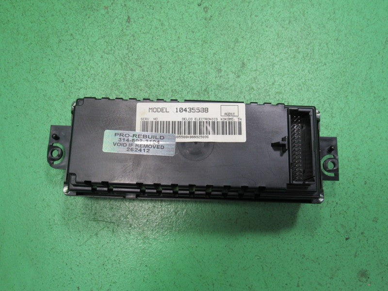 10435588 97-05 BUICK REGAL CENTURY A/C DIGITAL CLIMATE TEMP CONTROL RE