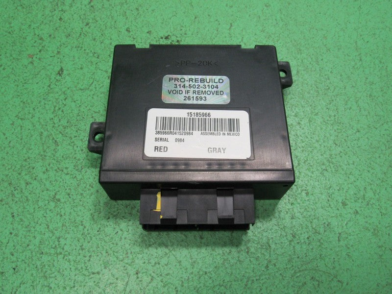 15185966 TAHOE ESCALADE YUKON SUBURBAN REAR A/C HVAC CONTROL MODULE RE