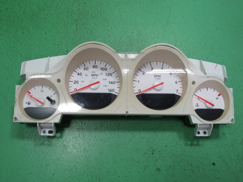 06 MAGNUM CHARGER 160MPH INSTRUMENT GAUGE CLUSTER SPEEDO TACH MILEAGE 