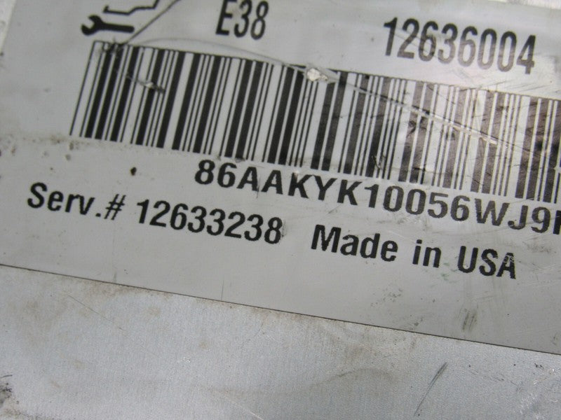 12633238 E38 LS GEN 4 CHEVY GMC CADILLAC PCM ECM ECU ENGINE CONTROL CO